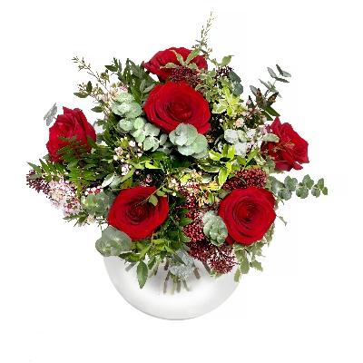Red Rose Romance Bouqet